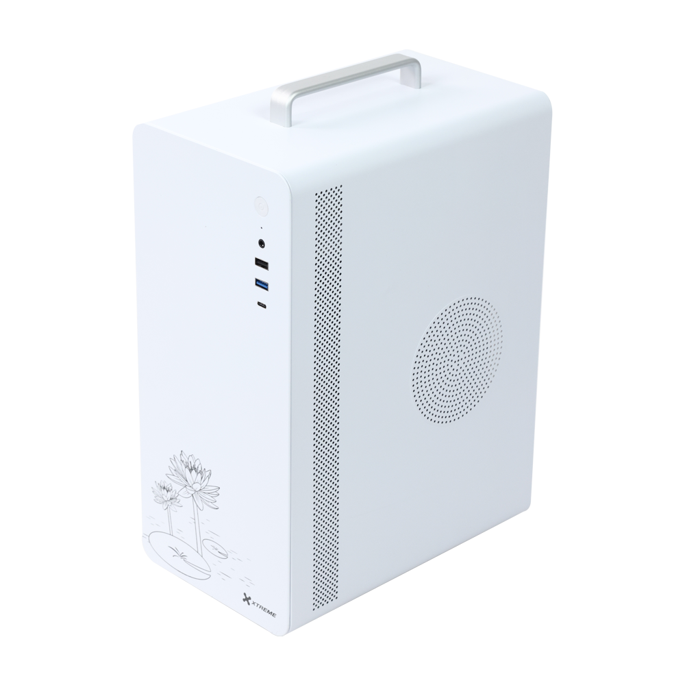 XTREME U200 WHITE HIGH QUALITY, USB3.0 + TYPE C COMPUTER CASE WITH POWER SUPPLY